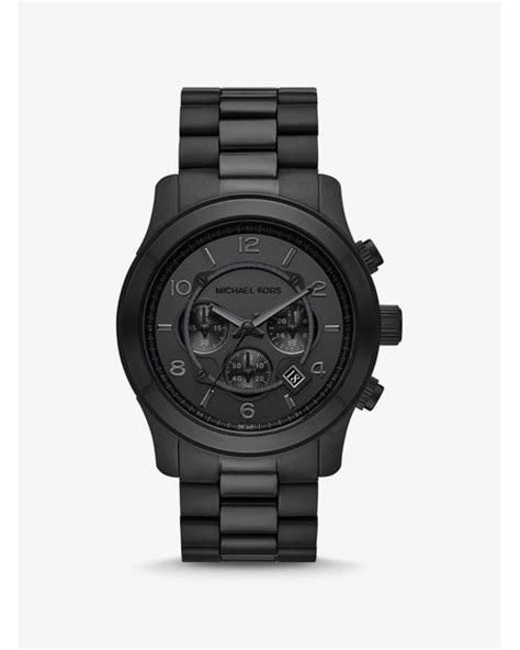 michael kors watch 2020 uhr|Oversized Runway Black.